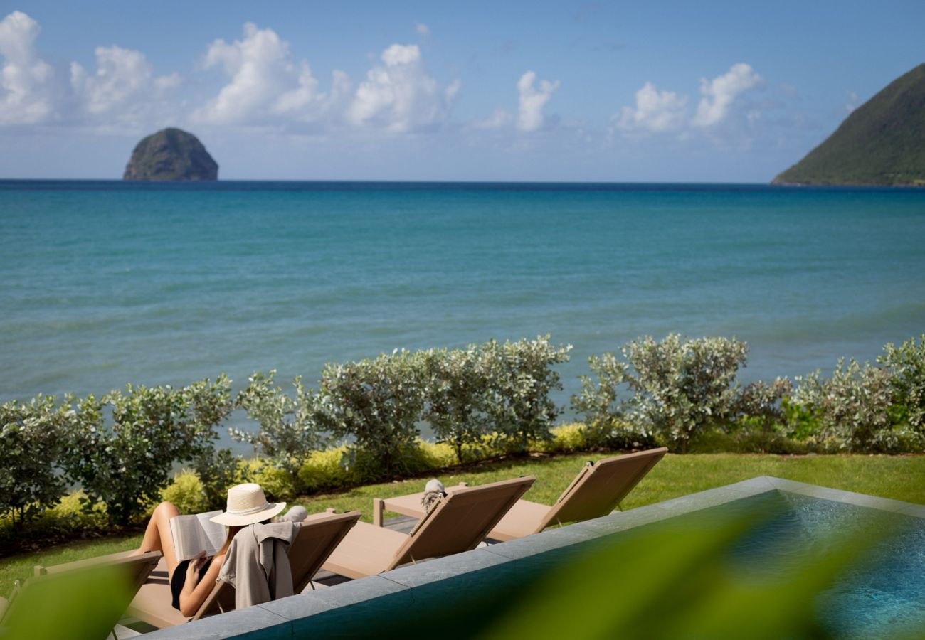 Villa à Le Diamant - Villa Jubilee 2 - Villa de rêve avec vue sur le rocher du Diamant